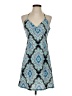 H&M Paisley Blue Casual Dress Size 4 - photo 1