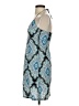 H&M Paisley Blue Casual Dress Size 4 - photo 5