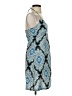 H&M Paisley Blue Casual Dress Size 4 - photo 4