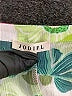Jodifl 100% Polyester Pink Green Short Sleeve Blouse Size S - photo 7