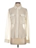 Evereve 100% Polyester Ivory Long Sleeve Blouse Size S - photo 1