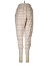 Oysho Plaid Ivory Casual Pants Size M - photo 2