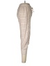 Oysho Plaid Ivory Casual Pants Size M - photo 4