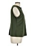 AUW Green Sleeveless Blouse Size L - photo 4