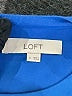 Ann Taylor LOFT Solid Blue Casual Dress Size 0 - photo 7