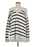 Ann Taylor LOFT Stripes Ivory Pullover Sweater Size M - photo 1