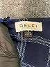 DELFI COLLECTIVE 100% Polyester Blue Short Sleeve Blouse Size S - photo 7