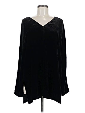 Lafayette 148 New York Long Sleeve Blouse (view 1)