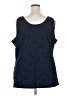 Lane Bryant Blue Sleeveless Blouse Size 26 waist - photo 2