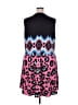 Assorted Brands Graphic Black Casual Dress Size 3X - photo 2