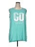 Riser Teal Sleeveless T-Shirt Size 1X - photo 1