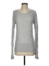 White House Black Market Metallic Silver Pullover Sweater Size S - photo 1