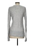 White House Black Market Metallic Silver Pullover Sweater Size S - photo 2