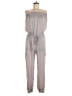 May Pink 100% Polyester Solid Gray Jumpsuit Size M - photo 1