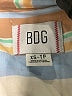 BDG Stripes Tan Long Sleeve Button-Down Shirt Size XS - photo 7