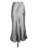 Assorted Brands Metallic Silver Blue Formal Skirt Size 36 waist - photo 2