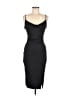 Love J Solid Black Cocktail Dress Size M - photo 1
