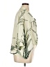 Alfani 100% Polyester Tropical Green 3/4 Sleeve Blouse Size XL (petite) - photo 4