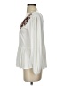 Emily Daniels Ivory White Long Sleeve Blouse Size XS - photo 5