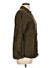 Zara Brown 3/4 Sleeve Button-Down Shirt Size L - photo 4