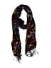 Unbranded Floral Purple Brown Scarf One size - photo 1