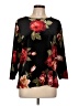 White Stag Black 3/4 Sleeve Blouse Size L - photo 1