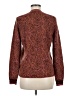 Les Serein Paisley Burgundy Pullover Sweater Size M - photo 2