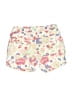 La Folie Floral Ivory Green Shorts Size 4 - photo 2