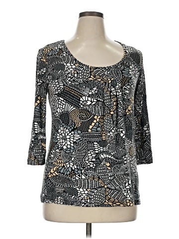 MiracleBody 3/4 Sleeve Blouse (view 1)