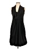 Sun Light Solid Black Cocktail Dress Size Med (2) - photo 1