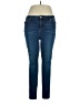 Tahari Solid Blue Jeans Size 14W - photo 1