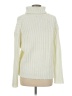 Joseph A. 100% Polyester Ivory Turtleneck Sweater Size M - photo 2