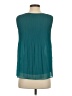 Max Studio 100% Polyester Teal Sleeveless Blouse Size XS - photo 2