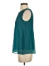 Max Studio 100% Polyester Teal Sleeveless Blouse Size XS - photo 5
