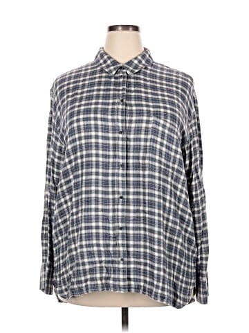 Treasure & Bond Long Sleeve Button-Down Shirt (view 1)