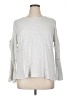 Ann Taylor LOFT Gray Long Sleeve Top Size XL - photo 1
