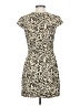 About Us 100% Polyester Animal Print Ivory Cocktail Dress Size S - photo 2