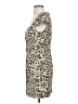 About Us 100% Polyester Animal Print Ivory Cocktail Dress Size S - photo 5