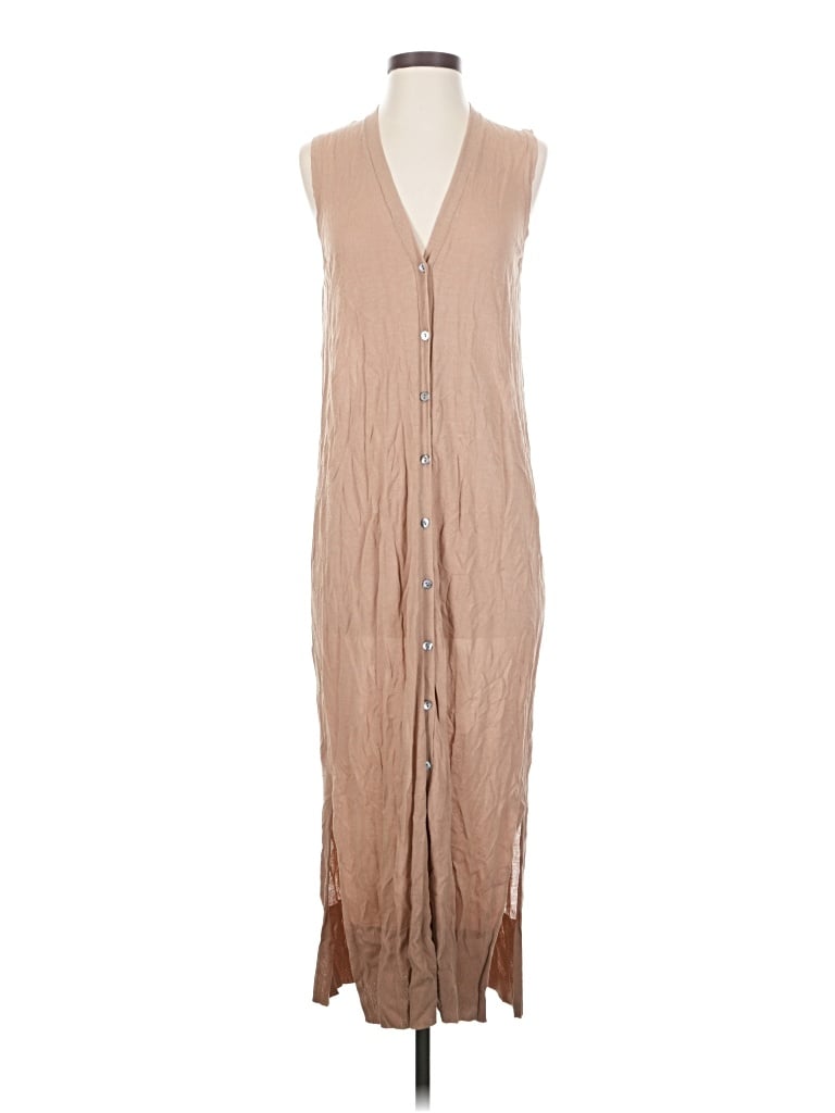 Pre-owned Zara Kimono In Brown