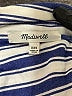 Madewell 100% Cotton Stripes Blue Short Sleeve Blouse Size XXS - photo 7