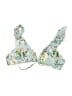Assorted Brands Floral Blue Swimsuit Top Size M - photo 1