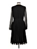 Ann Taylor 100% Polyester Black Cocktail Dress Size 6 - photo 2