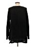 Soft Surroundings 100% Polyester Black Pullover Sweater Size L - photo 2