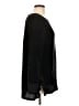 Soft Surroundings 100% Polyester Black Pullover Sweater Size L - photo 4