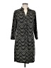 Tacera Chevron-herringbone Gray Casual Dress Size M - photo 1