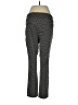 Adrienne Vittadini Houndstooth Black Active Pants Size 8 - photo 2