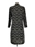 Tacera Chevron-herringbone Gray Casual Dress Size M - photo 2