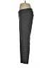 Adrienne Vittadini Houndstooth Black Active Pants Size 8 - photo 5