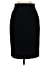 Classiques Entier 100% Wool Solid Black Wool Skirt Size 4 - photo 1