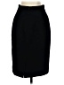 Classiques Entier 100% Wool Solid Black Wool Skirt Size 4 - photo 2